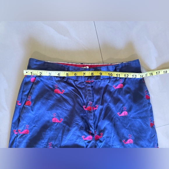Lilly Pulitzer Whale Embroidered pants Size 4 vintage - Picture 10 of 14